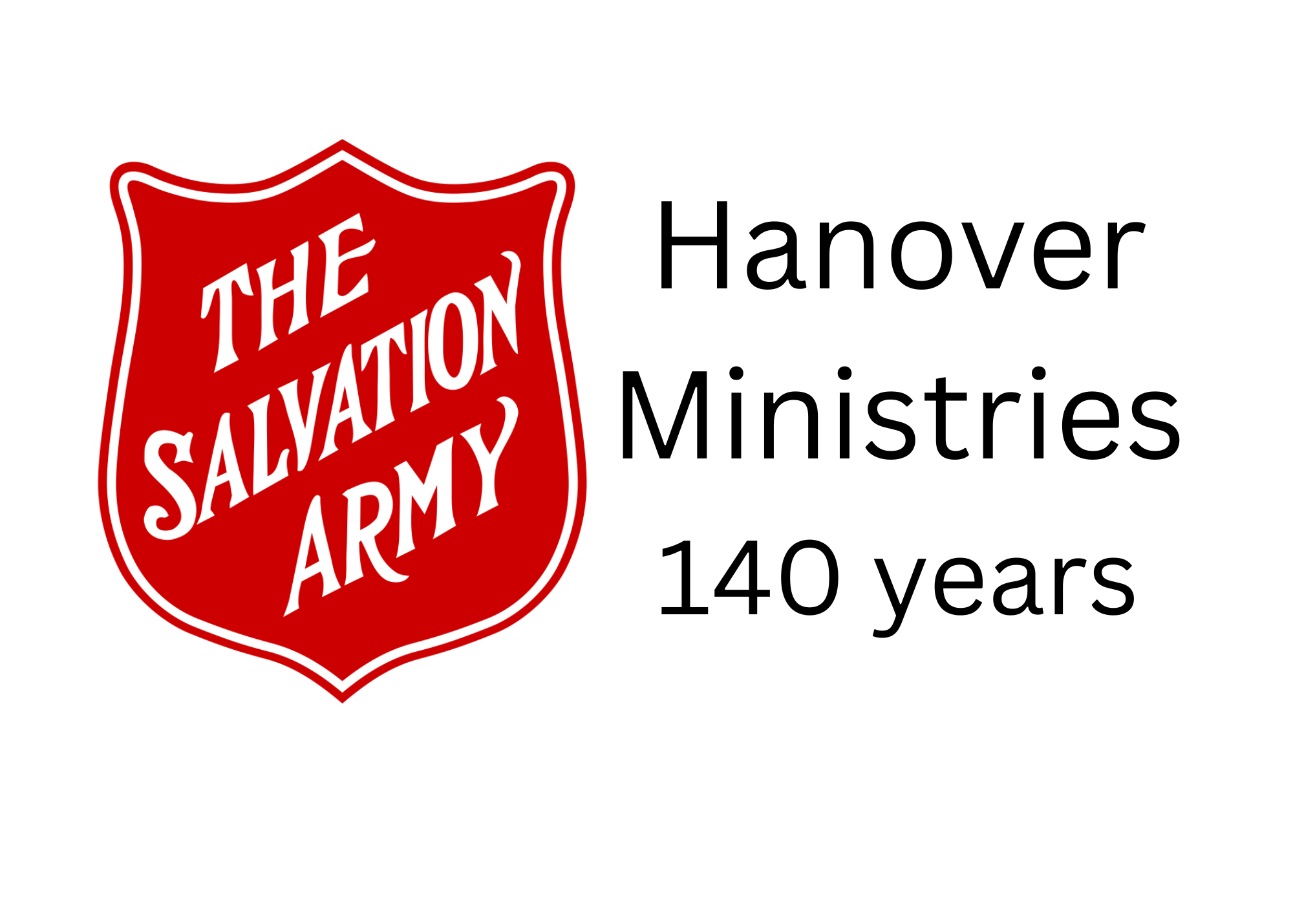 Logo with the words Hanover Ministries 140 years